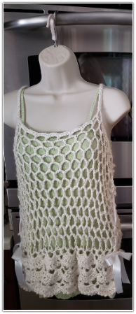 Yarn Kit - Floral Cami - Crochet