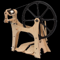 Schacht-Flatiron Spinning Wheel